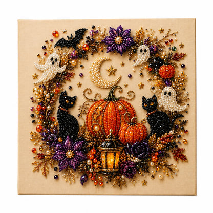 Halloween Witch Diamond Painting Kit
